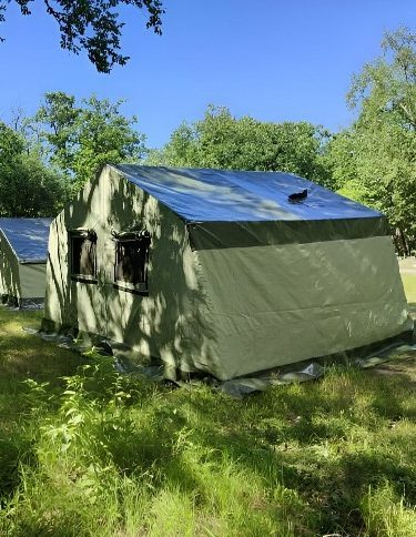 Изготавливаем солдатские палатки в Куртамыше вместимостью <strong>до 70 человек</strong>